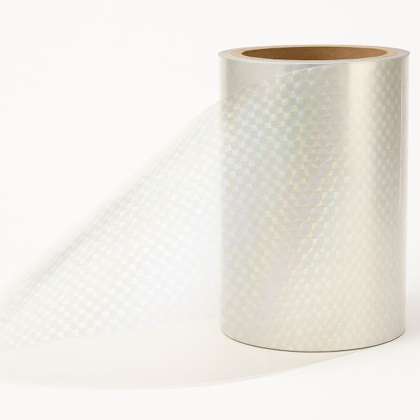 Transparent Holographic orange peel film